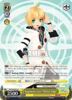 Kagamine Len "White Edge" #PD/S29-E012 · Weiss Schwarz