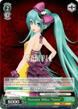 Hatsune Miku "Siren" #PD/S29-E034 · Weiss Schwarz