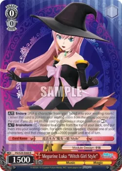 Megurine Luka "Witch Girl Style" #PD/S29-E060 · Weiss Schwarz