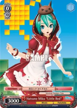 Hatsune Miku "Little Red" #PD/S29-E075 · Weiss Schwarz