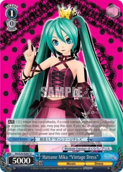 Hatsune Miku "Vintage Dress" 「PD/S29-E097」「EN」
