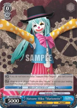 Hatsune Miku "Marionette" 「PD/S29-E106a」「EN」