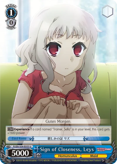 Sign of Closeness, Leys 「PI/S04-E055」「EN」
