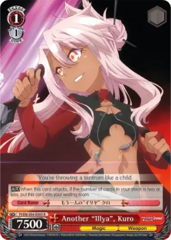 Another “Illya”, Kuro #PI/S04-E005 · Weiss Schwarz