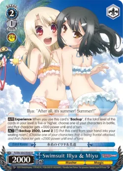 Swimsuit Illya & Miyu 「PI/S04-E040」「EN」