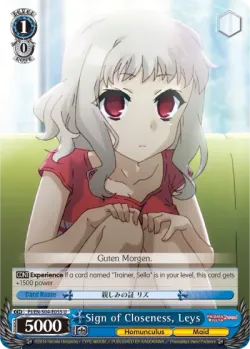 Sign of Closeness, Leys 「PI/S04-E055」「EN」