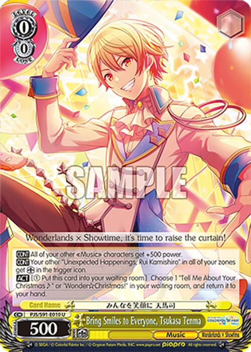 Bring Smiles to Everyone, Tsukasa Tenma 「PJS/S91-E010」「EN」