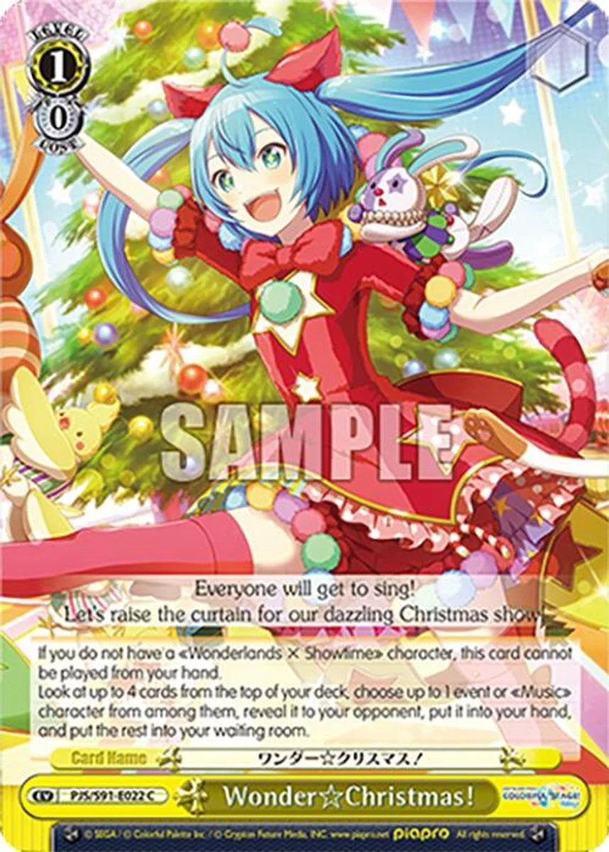 Wonder☆Christmas! 「PJS/S91-E022」「EN」