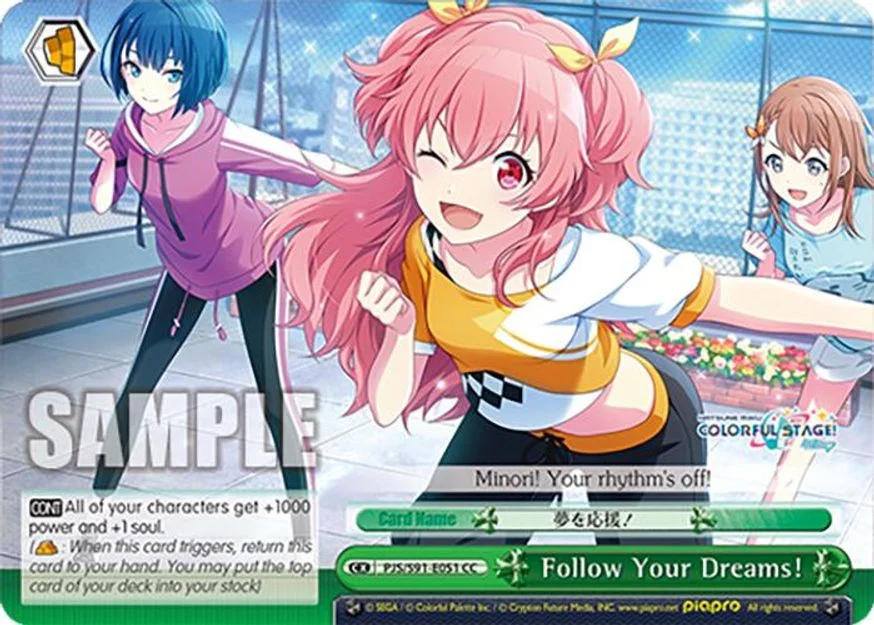 Follow Your Dreams! 「PJS/S91-E051」「EN」
