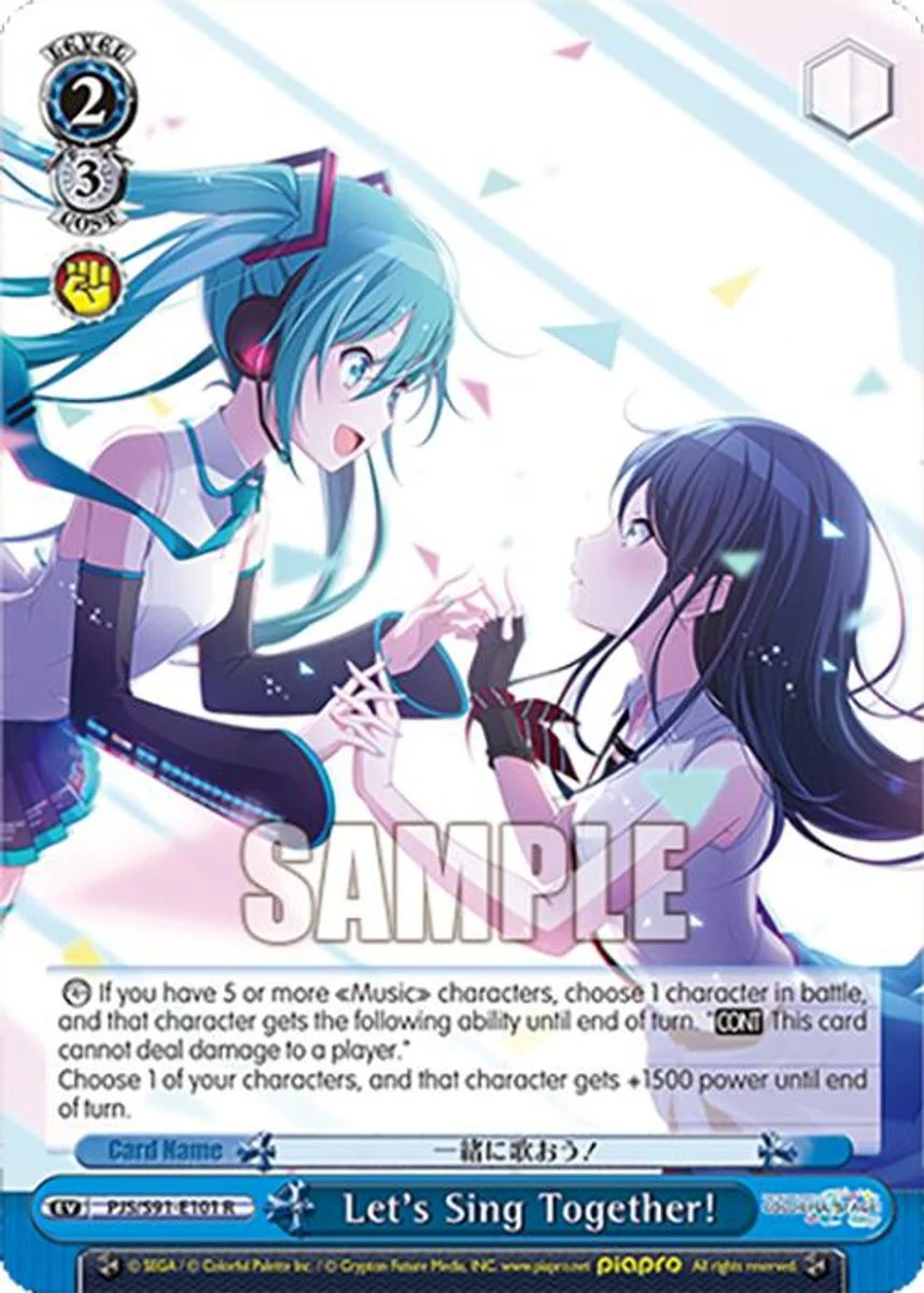 Let's Sing Together! 「PJS/S91-E101」「EN」
