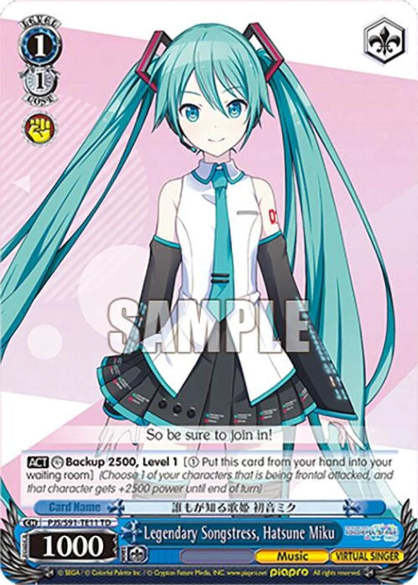 Legendary Songstress, Hatsune Miku 「PJS/S91-TE11」「EN」