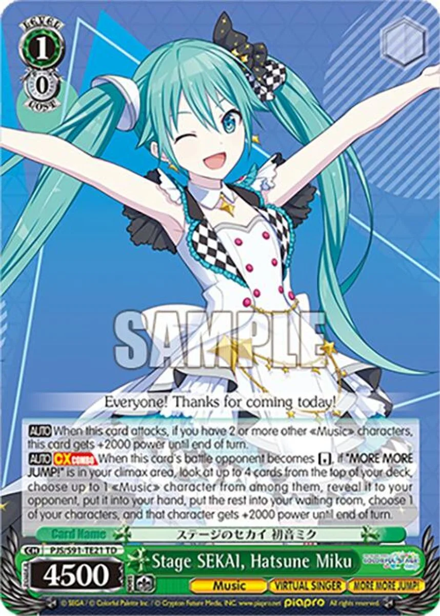 Stage SEKAI, Hatsune Miku 「PJS/S91-TE21」「EN」