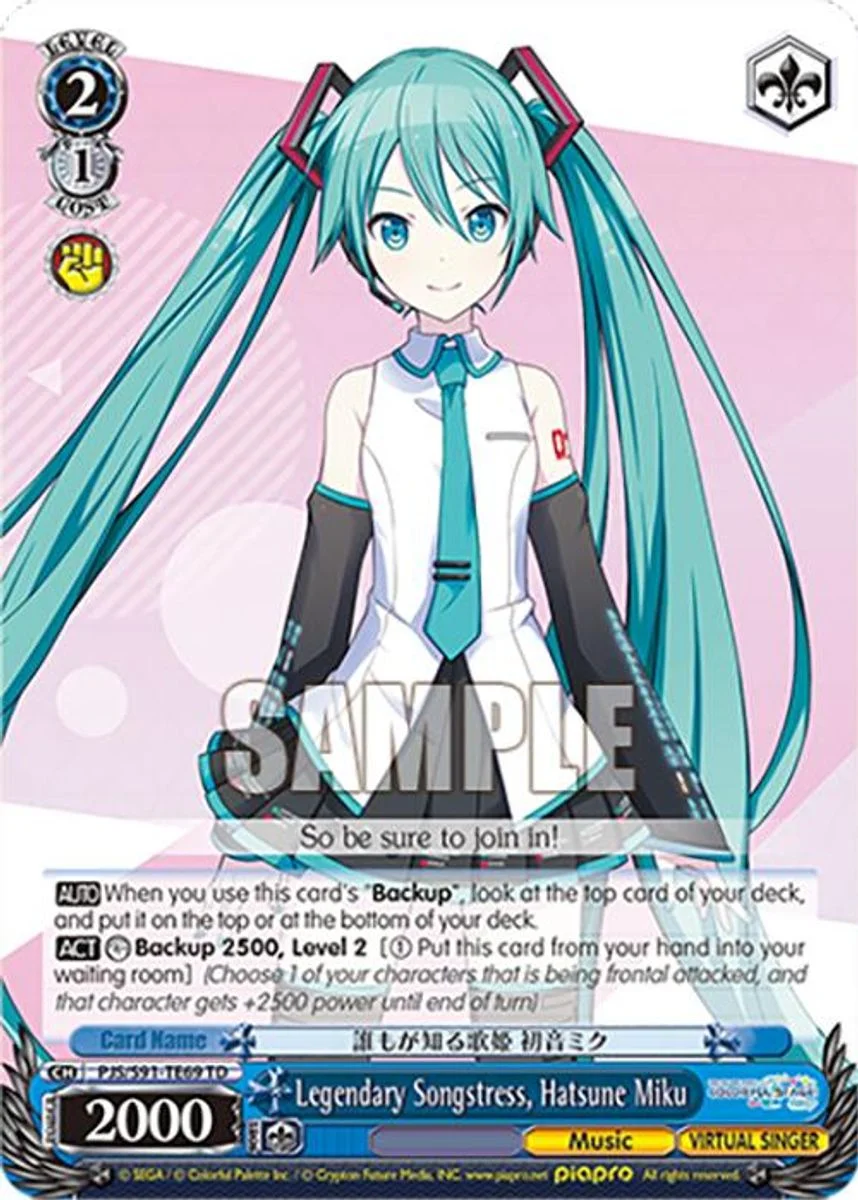 Legendary Songstress, Hatsune Miku 「PJS/S91-TE69」「EN」