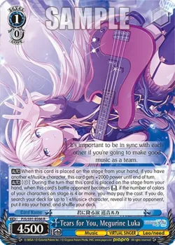 Tears for You, Megurine Luka 「PJS/S91-E086」「EN」