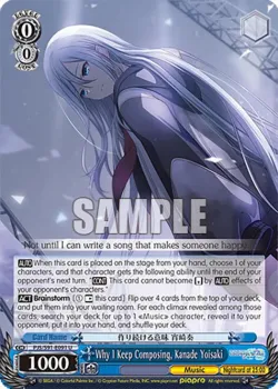 Why I Keep Composing, Kanade Yoisaki 「PJS/S91-E091」「EN」