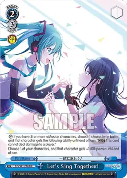Let's Sing Together! 「PJS/S91-E101」「EN」