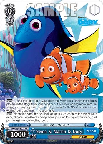 Nemo & Marlin & Dory 「PXR/S94-E071」「EN」