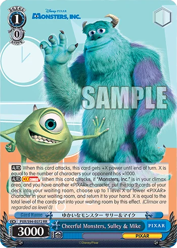 Cheerful Monsters, Sulley & Mike 「PXR/S94-E072」「EN」