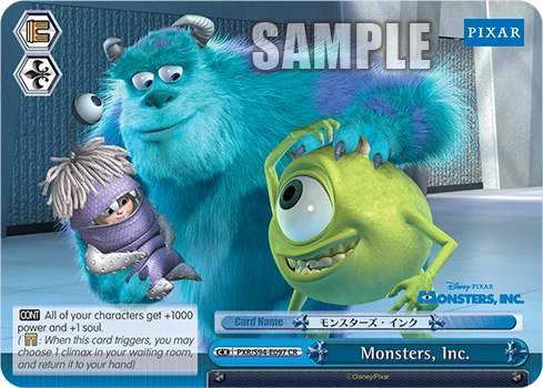 Monsters, Inc. 「PXR/S94-E097」「EN」