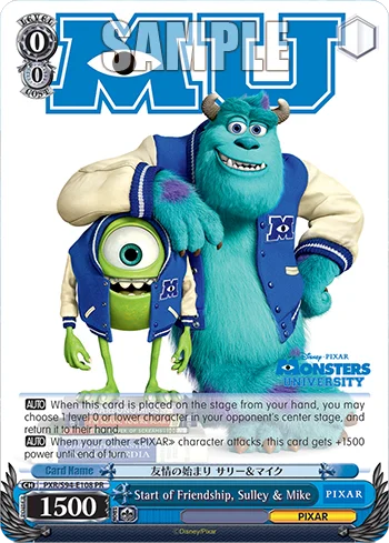 Start of Friendship, Sulley & Mike 「PXR/S94-E108」「EN」