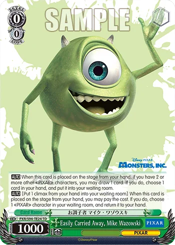 Easily Carried Away, Mike Wazowski 「PXR/S94-TE24」「EN」