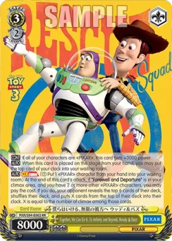 Together, We Can Do It. To Infinity and Beyond, Woody & Buzz #PXR/S94-E002 · Weiss Schwarz