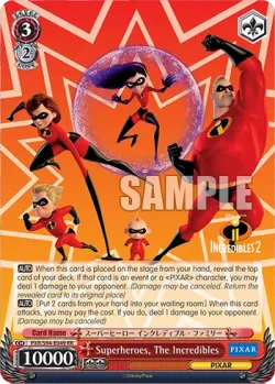 Superheroes, The Incredibles #PXR/S94-E049 · Weiss Schwarz