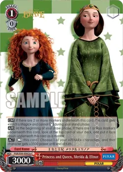 Princess and Queen, Merida & Elinor #PXR/S94-E062a · Weiss Schwarz