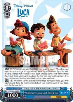 Adventure and Friendship, Luca & Alberto & Giulia 「PXR/S94-E075」「EN」