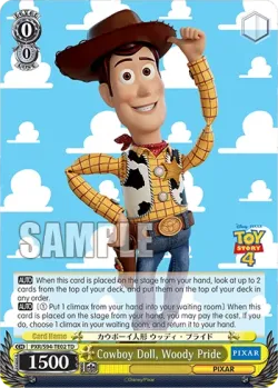 Cowboy Doll, Woody Pride #PXR/S94-TE02 · Weiss Schwarz