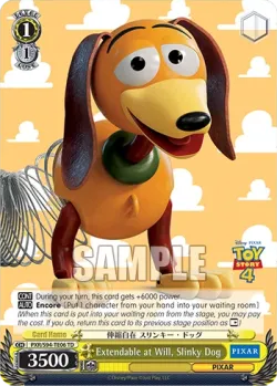 Extendable at Will, Slinky Dog #PXR/S94-TE06 · Weiss Schwarz