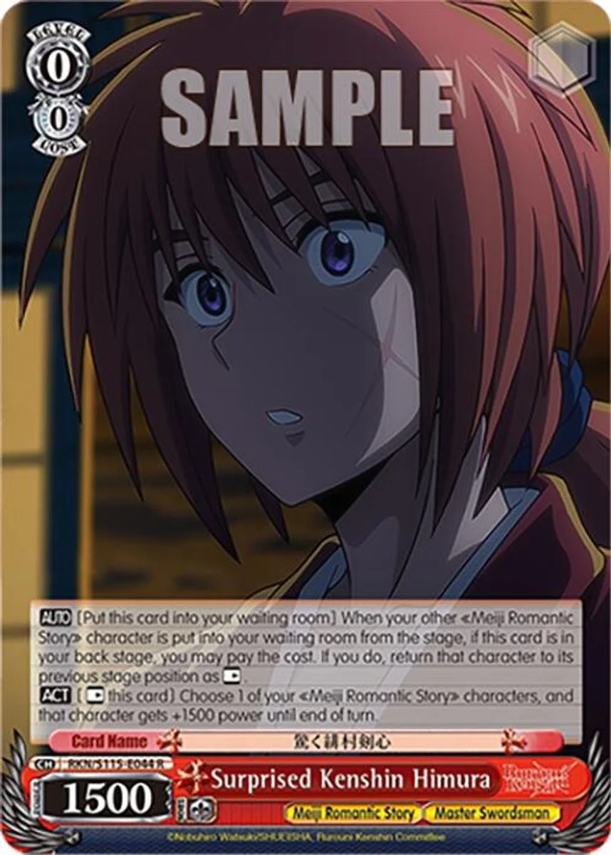 Surprised Kenshin Himura 「RKN/S115-E044」「EN」