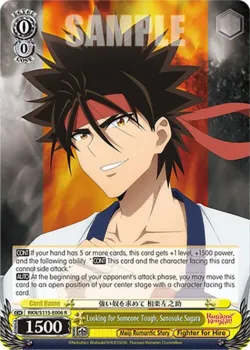 Looking for Someone Tough, Sanosuke Sagara #RKN/S115-E006 · Weiss Schwarz