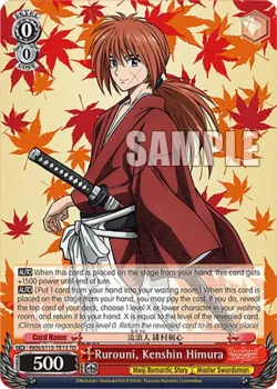 Rurouni, Kenshin Himura 「RKN/S115-TE13」「EN」