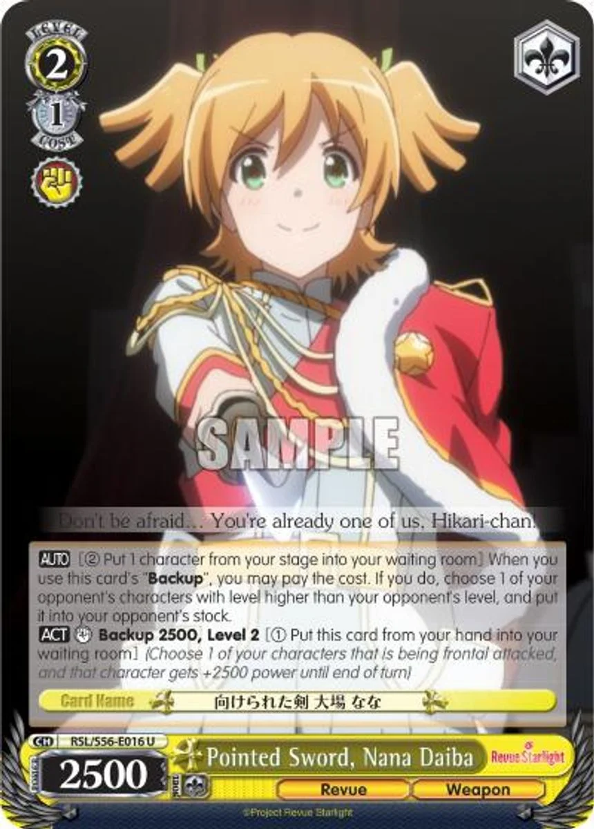Pointed Sword, Nana Daiba 「RSL/S56-E016」「EN」