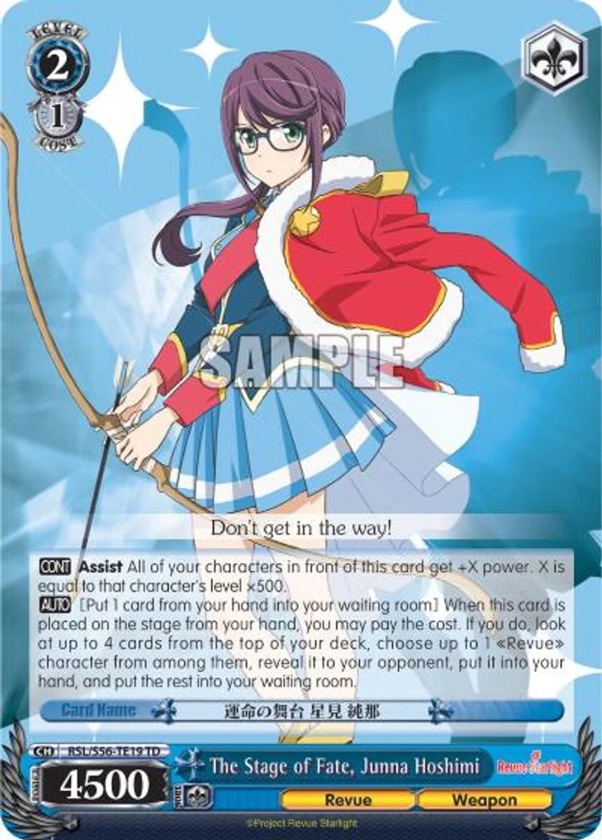 The Stage of Fate, Junna Hoshimi 「RSL/S56-TE19」「EN」