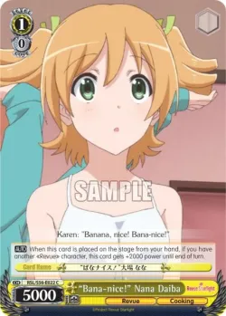 "Bana-nice!" Nana Daiba #RSL/S56-E022 · Weiss Schwarz
