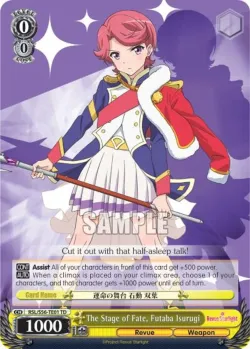 The Stage of Fate, Futaba Isurugi 「RSL/S56-TE01」「EN」
