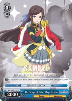 The Stage of Fate, Maya Tendo 「RSL/S56-TE17」「EN」