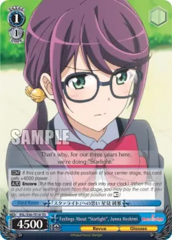 Feelings About "Starlight", Junna Hoshimi 「RSL/S56-TE18」「EN」