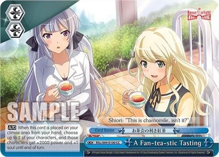 A Fan-tea-stic Tasting 「RSL/S69-E100」「EN」