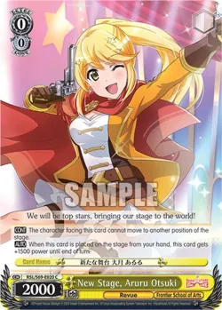 New Stage, Aruru Otsuki #RSL/S69-E020 · Weiss Schwarz