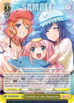 Friends at the Aquarium #RSL/S69-E028 · Weiss Schwarz