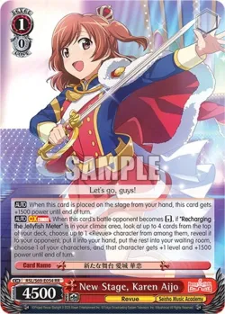 New Stage, Karen Aijo #RSL/S69-E054 · Weiss Schwarz