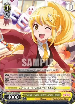 "Witch Twins Unite!" Aruru Otsuki 「RSL/S69-PE01」「EN」