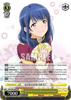 Path Adorned with Cherry Blossoms, Kaoruko Hanayagi #RSL/S98-E002 · Weiss Schwarz