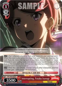 Interrupting, Futaba Isurugi 「RSL/S98-E064」「EN」