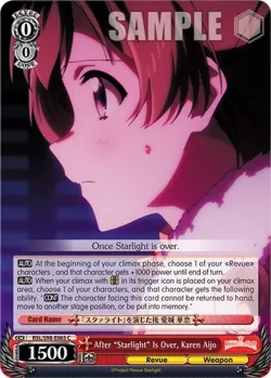 After "Starlight" Is Over, Karen Aijo 「RSL/S98-E065」「EN」