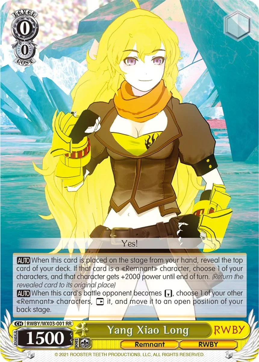 Yang Xiao Long 「RWBY/WX03-001」「EN」