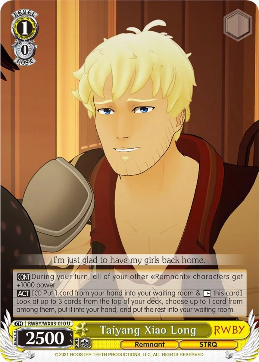 Taiyang Xiao Long 「RWBY/WX03-010」「EN」